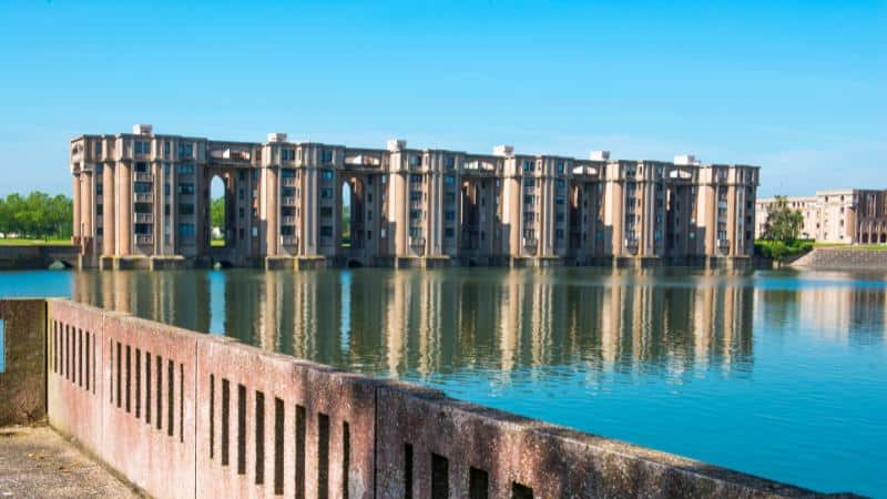 Le complexe immobilier des Arcades du Lac à Montigny-le-Bretonneux