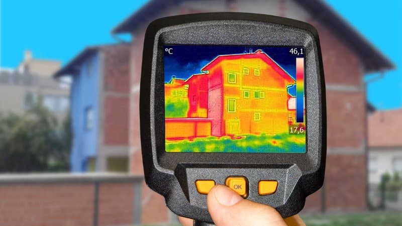 Une maison énergivore qui a besoin d'un ravalement