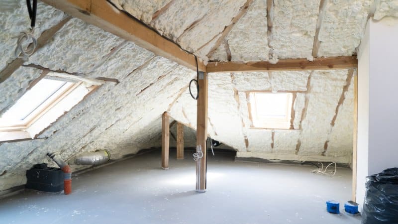 Un comble aménagé avec velux