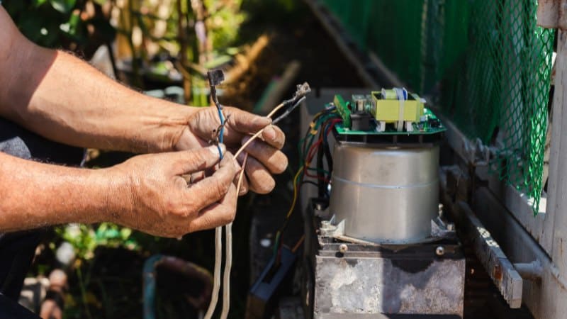 Un installateur de portail électrique