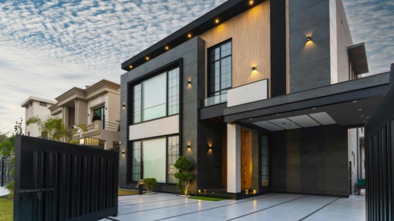 Un portail battant sur mesure