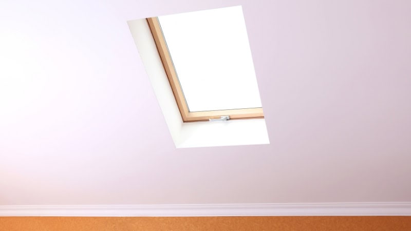 Un velux à ouverture classique