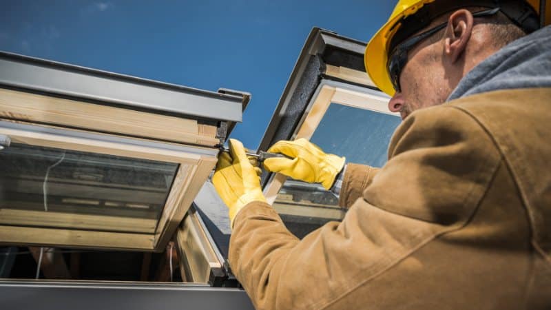 Une installation de velux dans les Yvelines