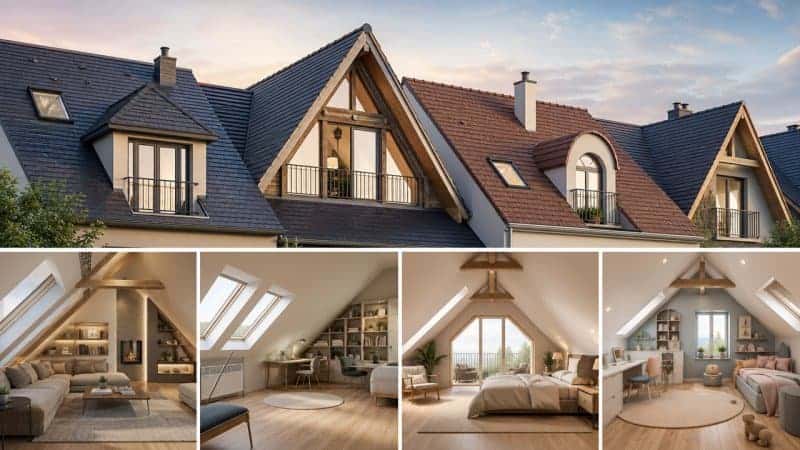 Des combles aménagés après une bonne rénovation de toiture