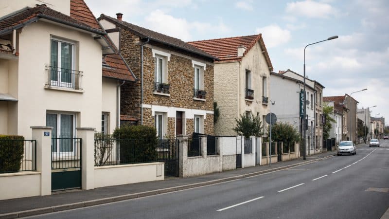 Des maisons proches de la route avec une bonne isolation dans le département des Hauts-de-Seine