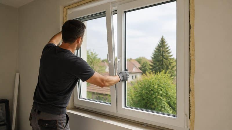 Pose de fenêtre dans le 95 pour une isolation optimale