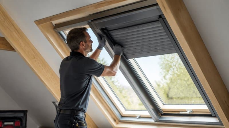 Pose de volet roulant Velux dans les Yvelines : le guide