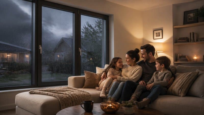 Une famille sereine dans les Hauts-de-Seine grâce à des fenêtres de qualité