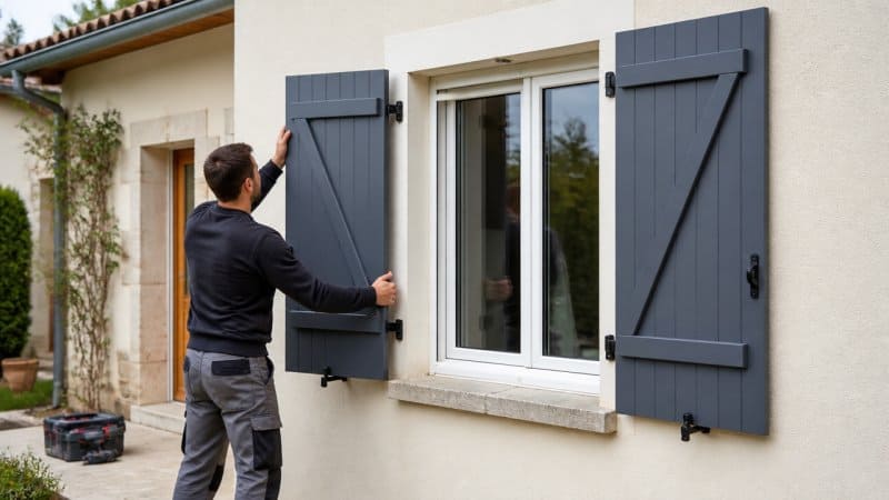 Installation de volet battant dans le Val-d’Oise (Expert)